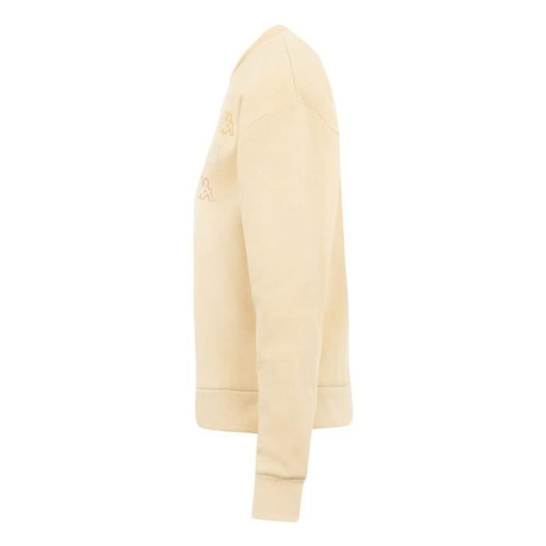 Huppari - KAPPA - Kifoli - Biscuit beige - Pitkät hihat - Pyöristetty kaulus Kex beige S
