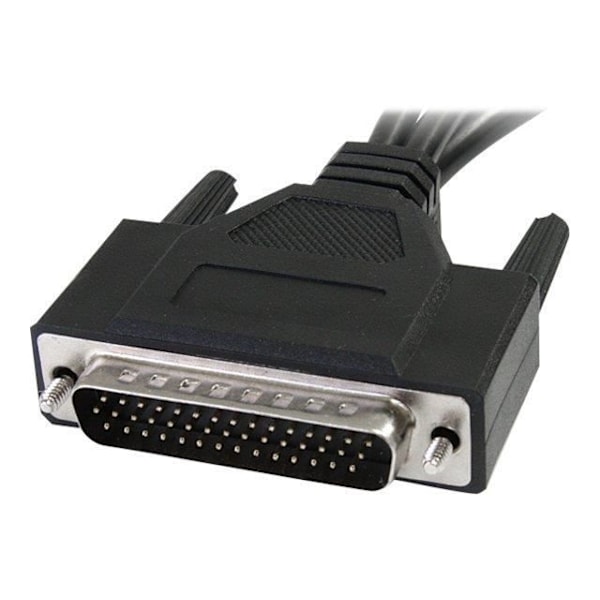 PCI Express 2S1P seriellt/parallellt kombokort - STARTECH - Lågprofil PCIe Svart, Silver