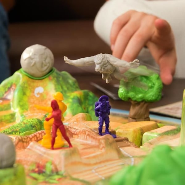 SPIN MASTER SPIL JUMANJI Øen af Fare (3D-spilbræt) Flerfärgad