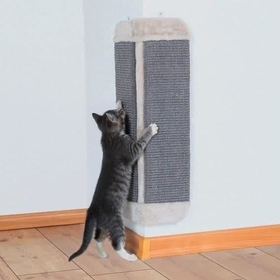 TRIXIE Corner Cat Scratcher Ljusgrått