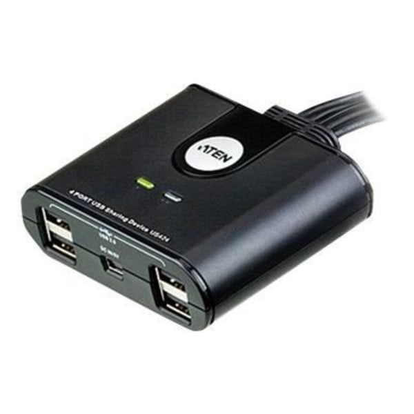 Aten US424 4 Device to 4 PC/MAC USB 2.0 Sharer - USB Device Sharing Switch - Sort Sort