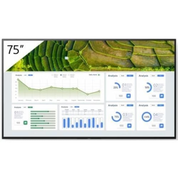 SONY 75" Pro BRAVIA LCD 440nit
