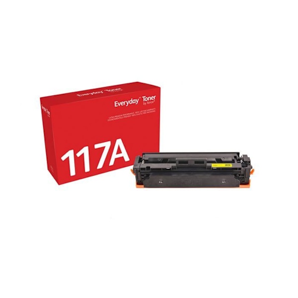 Gul Toner - Xerox - Hverdags - Erstatning for HP 117A - 700 sider - Kompatibel