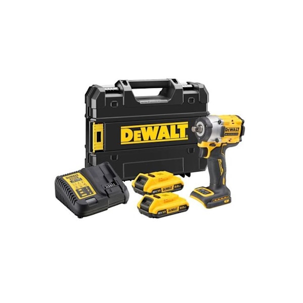 "Iskevä murtaja 1/2' XR 18V 2Ah litiumioni harjaton DEWALT turvallisuusrenkaalla - DCF921D2T-QW"