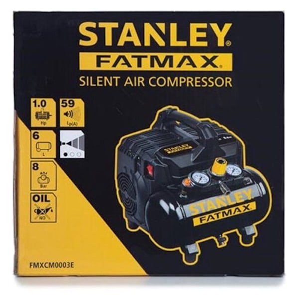 Hiljainen STABILY FATMAX 101-8-6SI DST 101-8-6 ilmakompressori