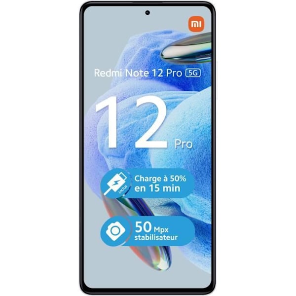 XIAOMI Redmi Note 12 Pro 128GB 5G valkoinen Vit