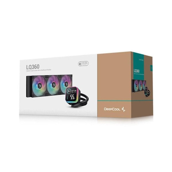 PC Køling - DEEPCOOL - R-LQ360-BKLSMW-G-1 - LQ360