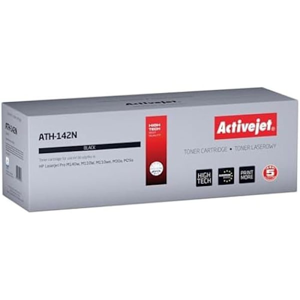 Toner - ACTIVEJET - ATH-142N - Musta - Yhteensopiva - Pakkaus 1