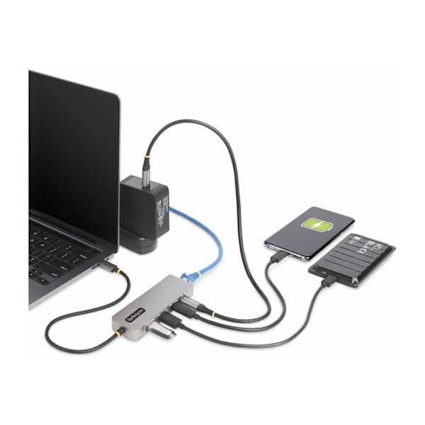 StarTech.com Hub USB-C 3 Po