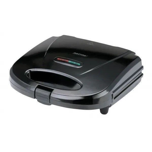 Sandwichapparat - MPM - MOP-47 - Sort - Kompakt model - Let at bruge