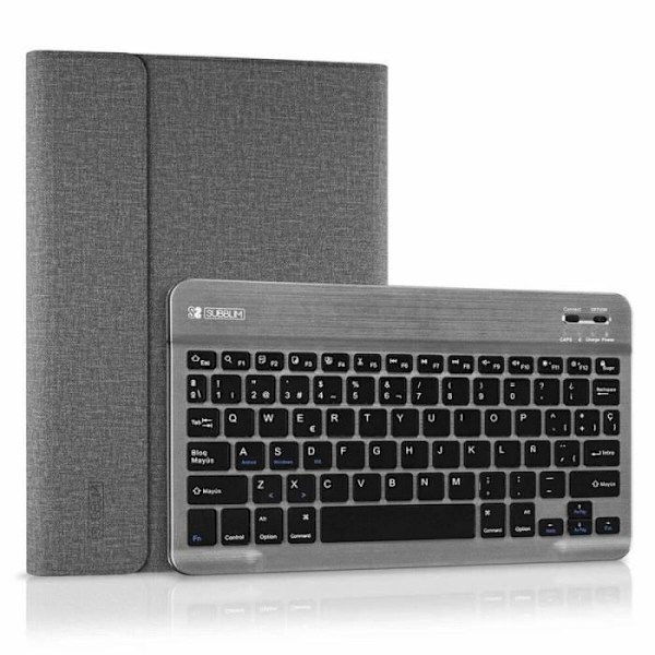 Subblim Housse til Tablet og Tastatur KEYTAB PRO 10.1 Bluetooth Grå - 8436586741082
