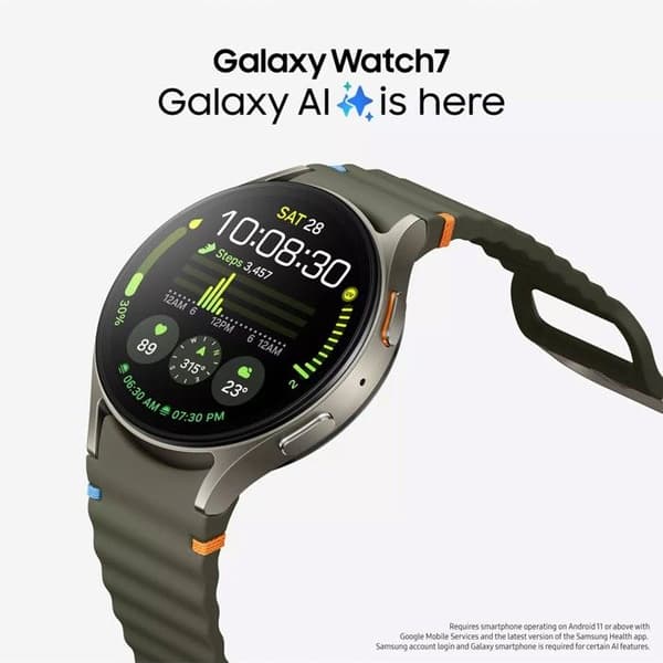 Älykello - SAMSUNG - Galaxy Watch7 - 40 mm - Beige - AMOLED - IP68
