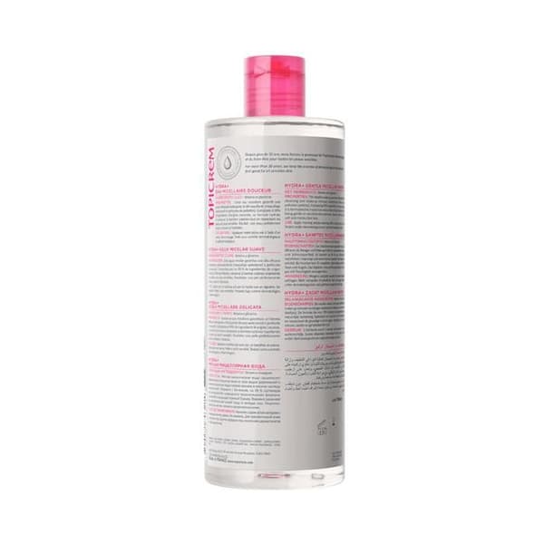 Topicrem hydra+ micellivesi hellävarainen 400ml