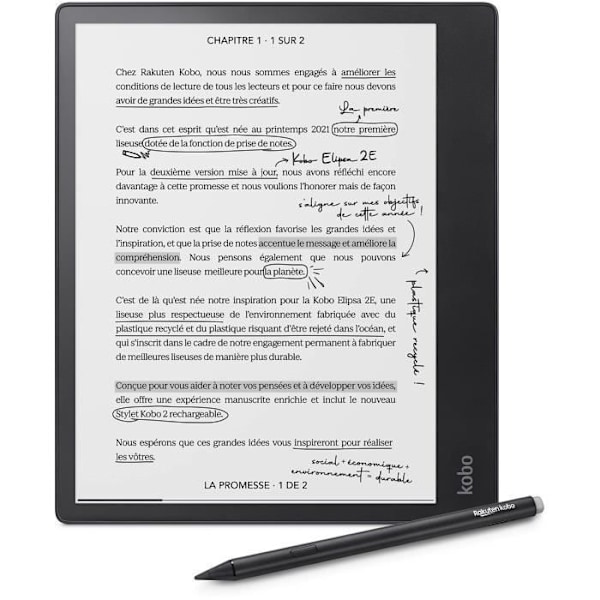 Kobo av Fnac Elipsa 2E e-bokläsare