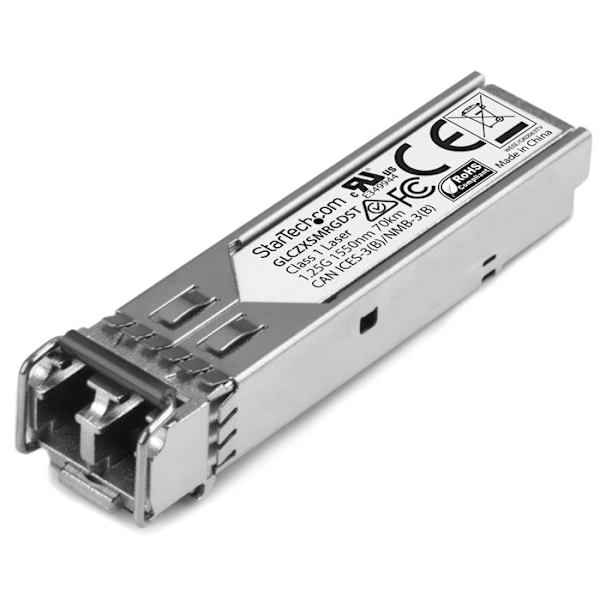 STARTECH Modul SFP GBIC kompatibel med Cisco GLC-ZX-SM-RGD - Transceiver Mini GBIC 1000BASE-ZX - Til Datanetværk