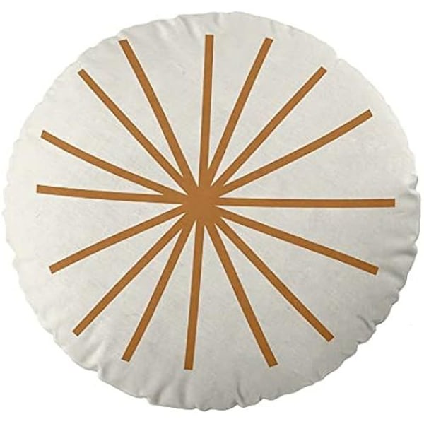HACIENDO EL INDIO Lady Snow Cushion (40 cm) - Flerfärgad - Rund - Inomhus Flerfärgad