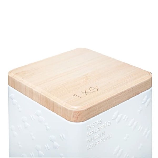 Pastaæske "Scandi" 18cm Hvid Vit