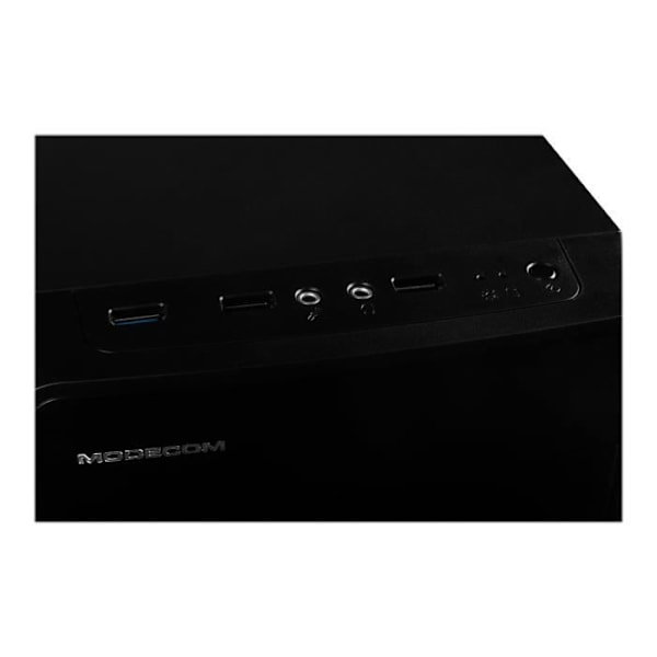 Mini-kierros mikro ATX MODECOM MINI TREND AIR - Musta - USB/AUDIO
