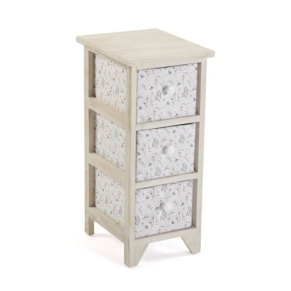 Versa skuffeenhed Lili MDF træ (30 x 56 x 25 cm)