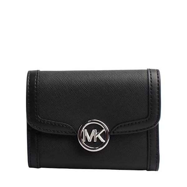 Lompakko - Michael Kors - Leida - Saffiano-nahkaa - Musta - Kompakti naisille Svart