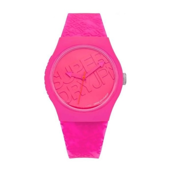Klocka - Superdry - Urban Silicone Pink - Silikonrem - 50m vattentät - Analog display Rosa