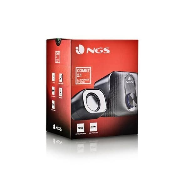 Mini Stereo Kaiutin - NGS - COMET 2.1 - 20W - USB - 3,5 mm