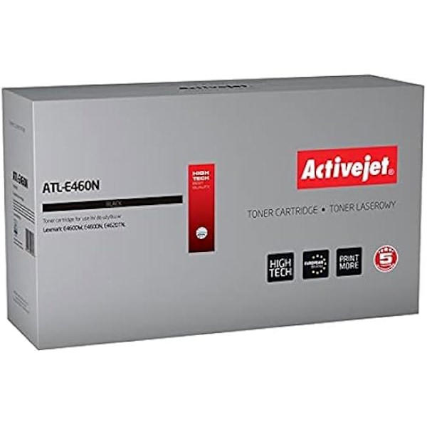 Toner - ACTIVEJET - ATL-MS617N - Yhteensopiva Lexmark 51B2X00 - 20 000 sivua - Musta