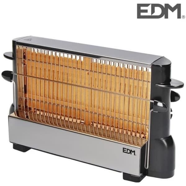 Lodret brødrister i rustfrit stål 700w edm