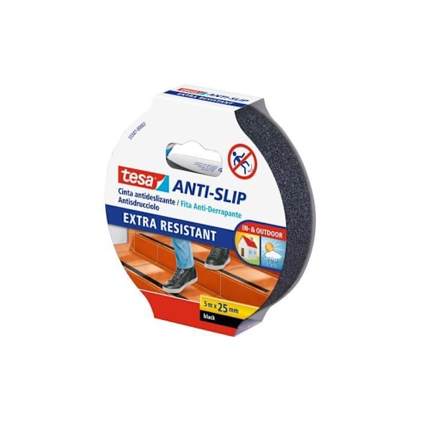 Anti-Slip Tape Sort 5m X 25mm 55587 Tesa