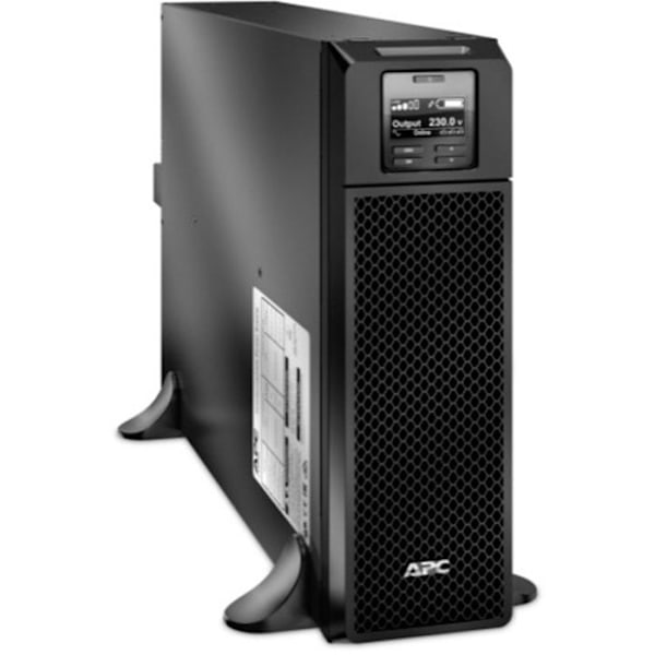 Onduleur - APC - Smart-UPS SRT 5000VA - Verkko-takaisinmuunnos - 230V - 6 kpl IEC 320 C13 pistorasioita musta