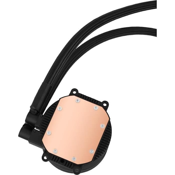 AEROCOOL Mirage L240 ARGB Svart - 240 mm CPU-vattenkylningssats - LGA1700-sats ingår