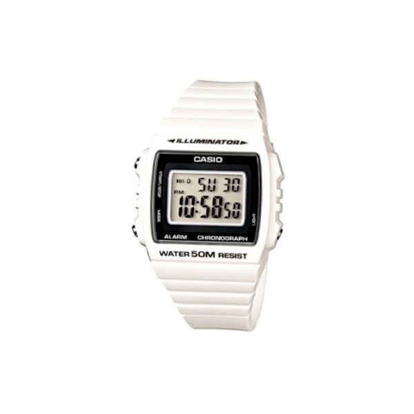 Kello - CASIO - W-215H-7A - Digitaalinen - Vesitiiviys 5 ATM - Kronometri, Hälytys, LED