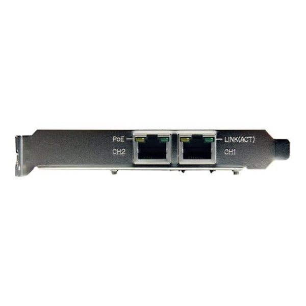PCI Express nätverkskort - STARTECH - 2 Gigabit Ethernet RJ45-portar - POE/PSE
