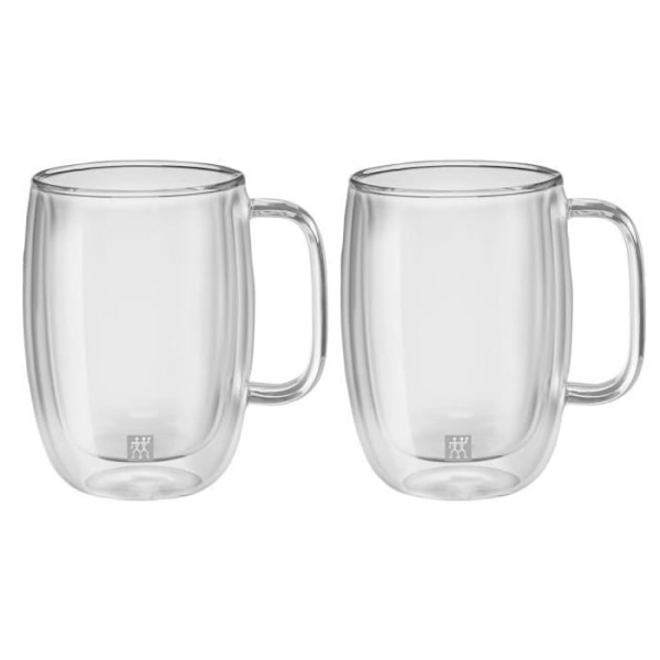 Latte Macchiato - ZWILLING - Sorrento - 2 Kappaletta - 450 ml - Borosilikaattilasi