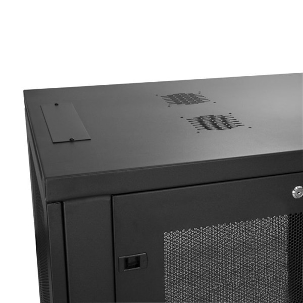 RACK-palvelin - StarTech.com - 18U - 31in Syvyys - Musta - Lukittava Verkko-ovi