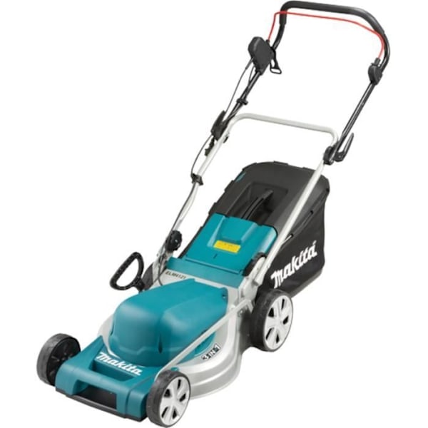 Makita ELM4121 sähköinen ruohonleikkuri - 41 cm leikkuuleveys - 1600 W - 7 leikkuukorkeutta