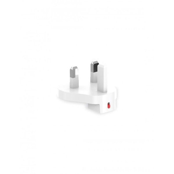 Ksix GAN 65W multiport netværksoplader, PPS, strømforsyning, ultrahurtig opladning, US+EU+UK stik, hvid Vit