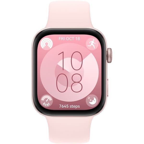 Smartklocka - HUAWEI - Watch Fit 3 - Amoled-skärm 1,82" - Rosa
