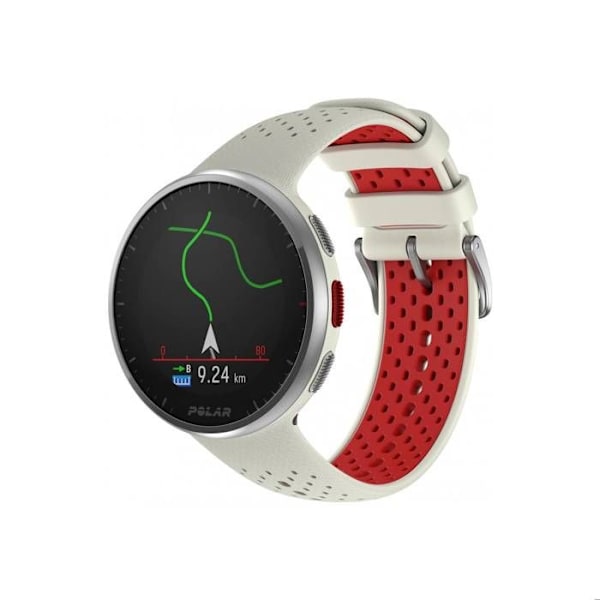 GPS-kello - Polar - Pacer Pro - Kardiomittari - Integroitu GPS - 50m vedenpitävyys vit