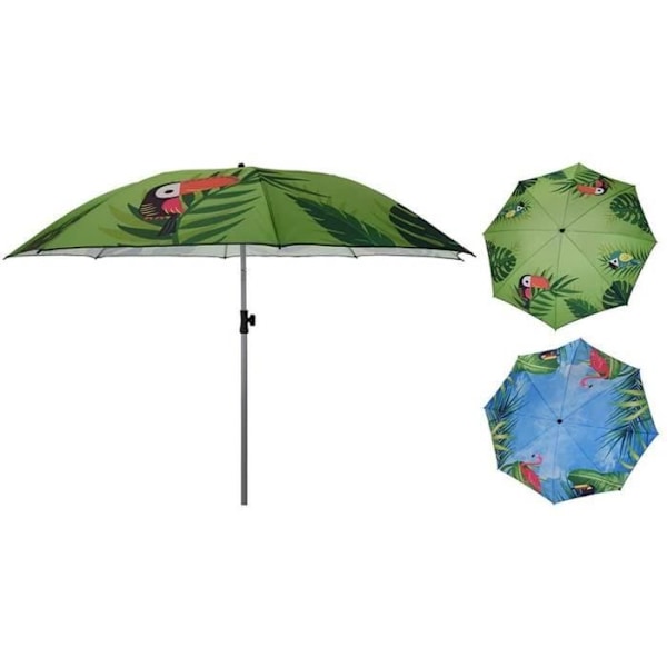 Solskydd - Pro Beach - 81194 - Djurtryck - D 200 cm - Flerfärgad mångfärgad