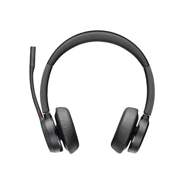 Headset - Bluetooth - trådløst - HP Inc. - Poly Voyager 4320 - Headset - on-ear - Bluetooth - trådløst - sort - cert