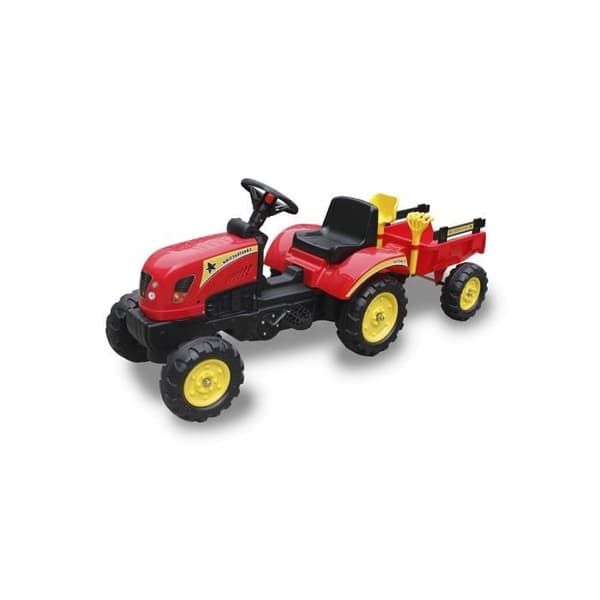 Go Kart -pedaalitraktori - punainen