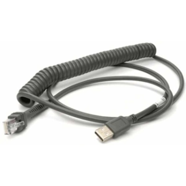 Honeywell - 53-53235-N-3 - USB-kaapeli USB-kaapeli, kierre, pituus: 2,9 m, väri: musta, Voyager/Fusion/Focus ()