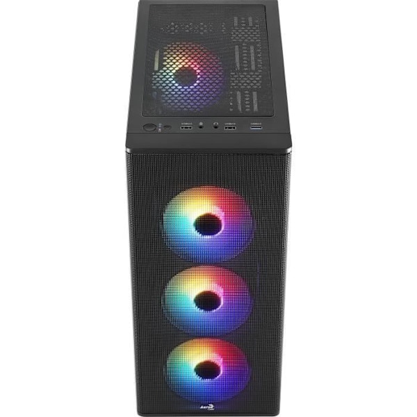 PC-kotelo - AEROCOOL - Designer G v1 (Musta) - Keskikoko - ATX-muoto - Ilman virtalähdettä