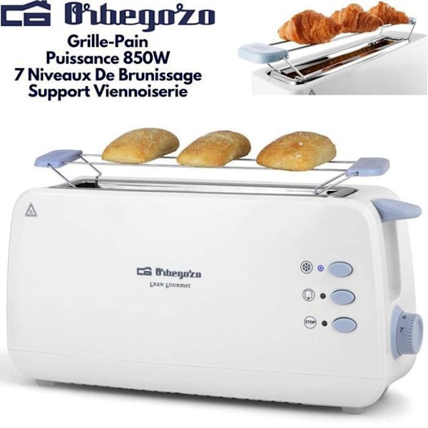 BRØDTOAST TIL-4012 HVID