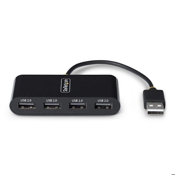 USB-keskitin - STARTECH.COM - 4 porttia - Väylävirta - Plug-and-Play - Kompakti ja kannettava