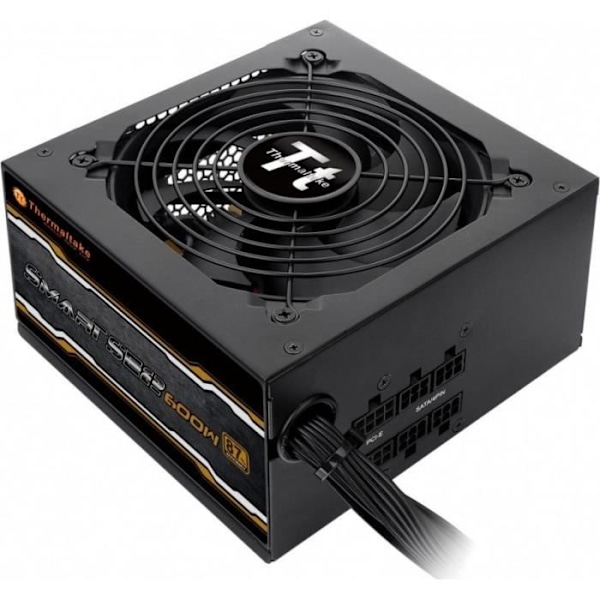Thermaltake Smart SE2 600 Virtalähde (PS-SPS-0600MNSAWE-1) musta