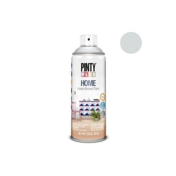 Sprayfärg - GENERISK - Pintyplus Home - 520cc - Färg Foggy Blue - Yta 3m² Dimmigt blått