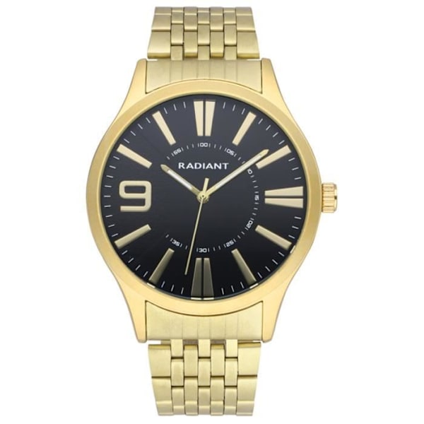 Herrearmbåndur RADIANT MASTER RA565202 - RADIANT - Kvarts Analog - Sort Guld Rustfrit Stål