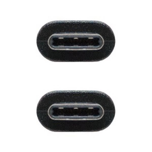 USB-C 3.1 -kaapeli NANOCABLE 10.01.4101 Musta (1 M) - - - NANOCABLE